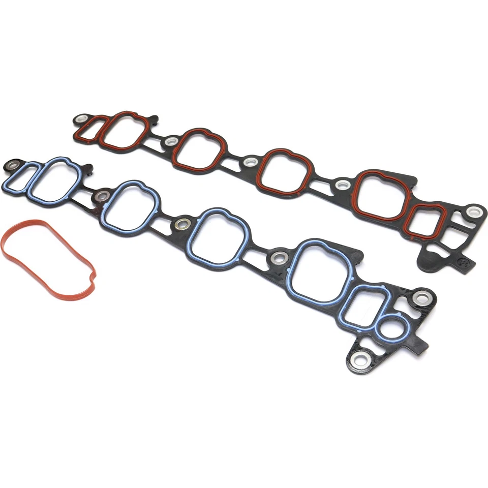 New Set Intake Manifold Gaskets E150 Van E250 E350 F150 Truck F250 F350 E450 - Image 2 of 4