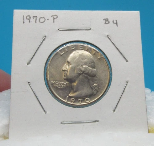 1970-P Washington QUARTER 25 Cent COIN / Brilliant Uncirculated