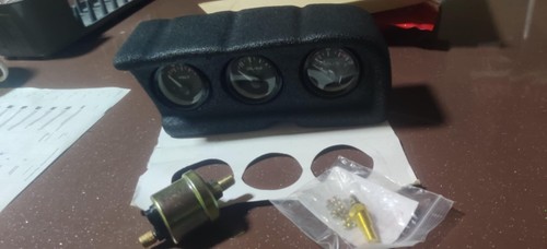 BMW E10 1502, 1602,1802,2002 TI TURBO,REPLICA CENTER CONSOLE TRIPLE GUAGE, FREE - Picture 13 of 14