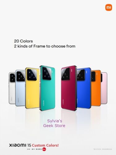 Xiaomi 15 Snapdragon 8 Elite 20 Custom Colors! 16GB+512GB 6.36'' Unlocked