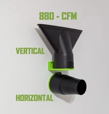 Wall Mount for EGO 880 CFM Leaf Blower Attachments Nozzles Tips