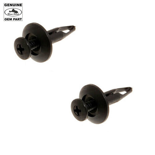 LAND ROVER SCRIVET SCREW PLASTIC PUSH RIVET SET x2 8x22mm AWR3994 OEM ...