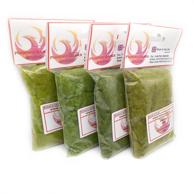 PGS - Static Grass Four Seasons Multipack - Model Scenery Wargame Train Eisenbahn