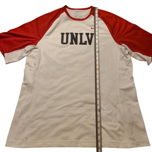 UNLV Runnin' Rebels Nike Dri-Fit Men's Short Sleeve Large Basketball Shirt NWT - Picture 9 of 14