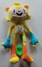 Orig.mascot  Olympic Games RIO DE JANEIRO 2016 - VINICIUS / 36 cm  !!  VERY RARE