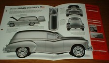 1952 Chevy Sedan Delivery Original Imp Brochure Specs Info 52 51 50 49 218 1952 Chevy Sedan Delivery Original Imp Brochure Specs Info 52 51 50 49 218