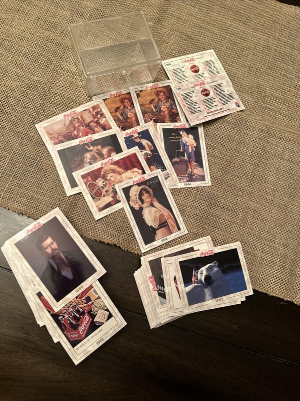 The COCA-COLA Collection Trading Cards Series 1 Cards 1-99