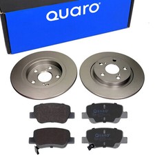 QUARO Bremsscheiben Bremsbeläge Hinten für TOYOTA Avensis T27 Kombi Stufenheck