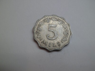 Malta 5 Mils 1972 ## 3-2C