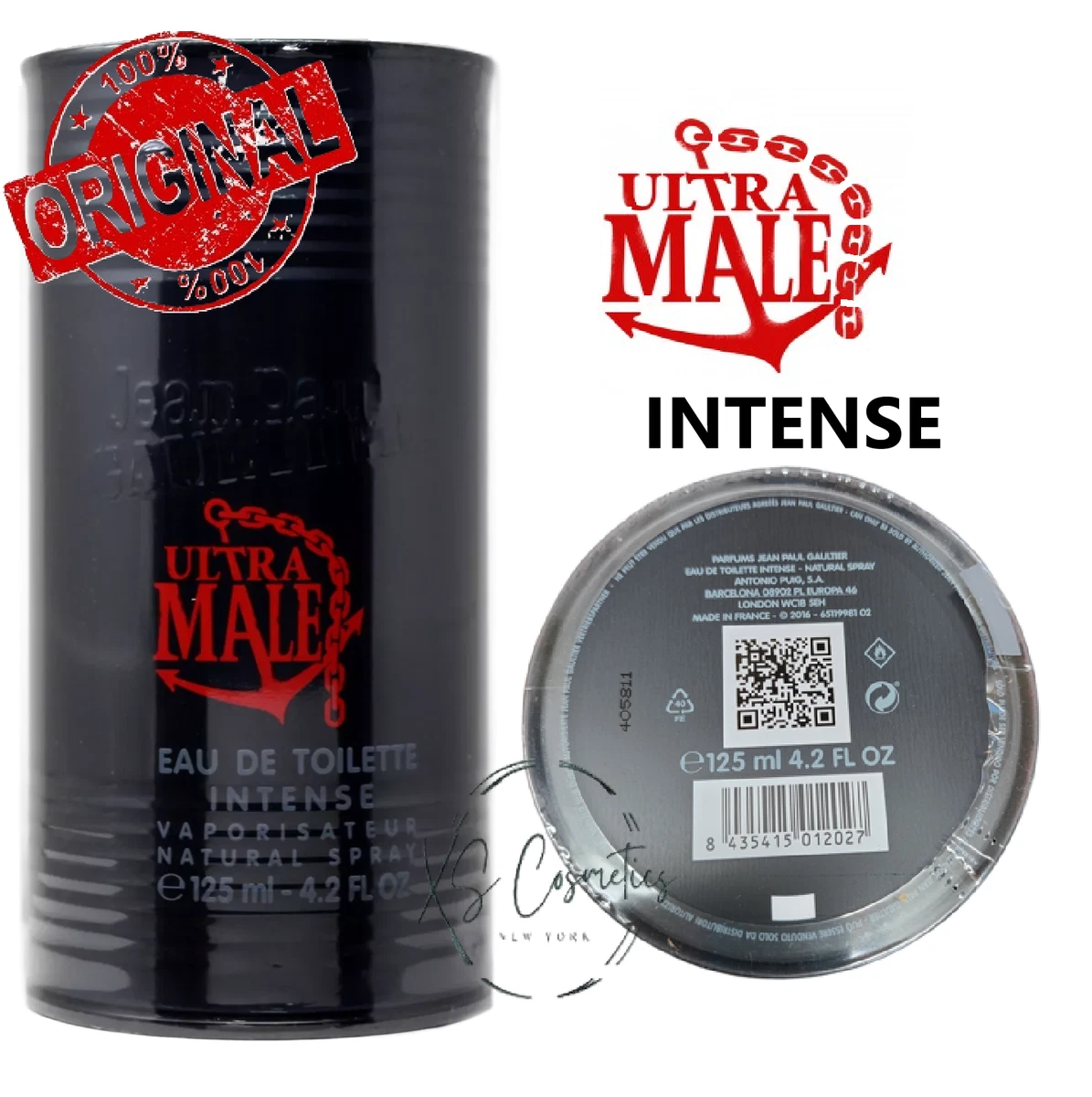 Jean Paul Gaultier男式超男性浓郁香水| eBay