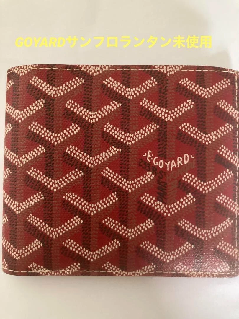 Goyard Bifold Wallet Saint Florentine Red Pre-Owned from Japan | eBay