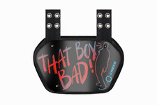 O Shield Football Back Plate, Backplate Football, That Boy Bad