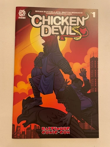 Chicken Devils # 1 NM Aftershock Comic Book Baltimore Comicon Variant 3 J259