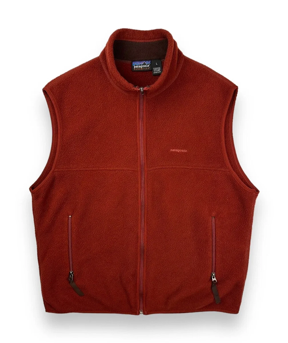 Mens synchilla vest sales