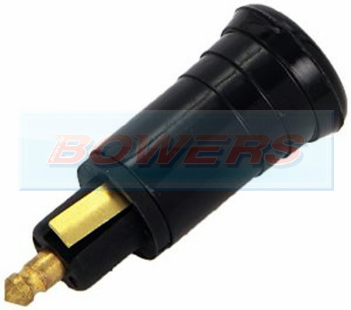 12V/24V UNIVERSAL MALE DIN ACCESSORY POWER PLUG CONNECTOR 16A HELLA TRUCKS BMW - Afbeelding 1 van 1