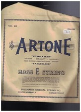 Artone Double Bass String E Gut with winding,...