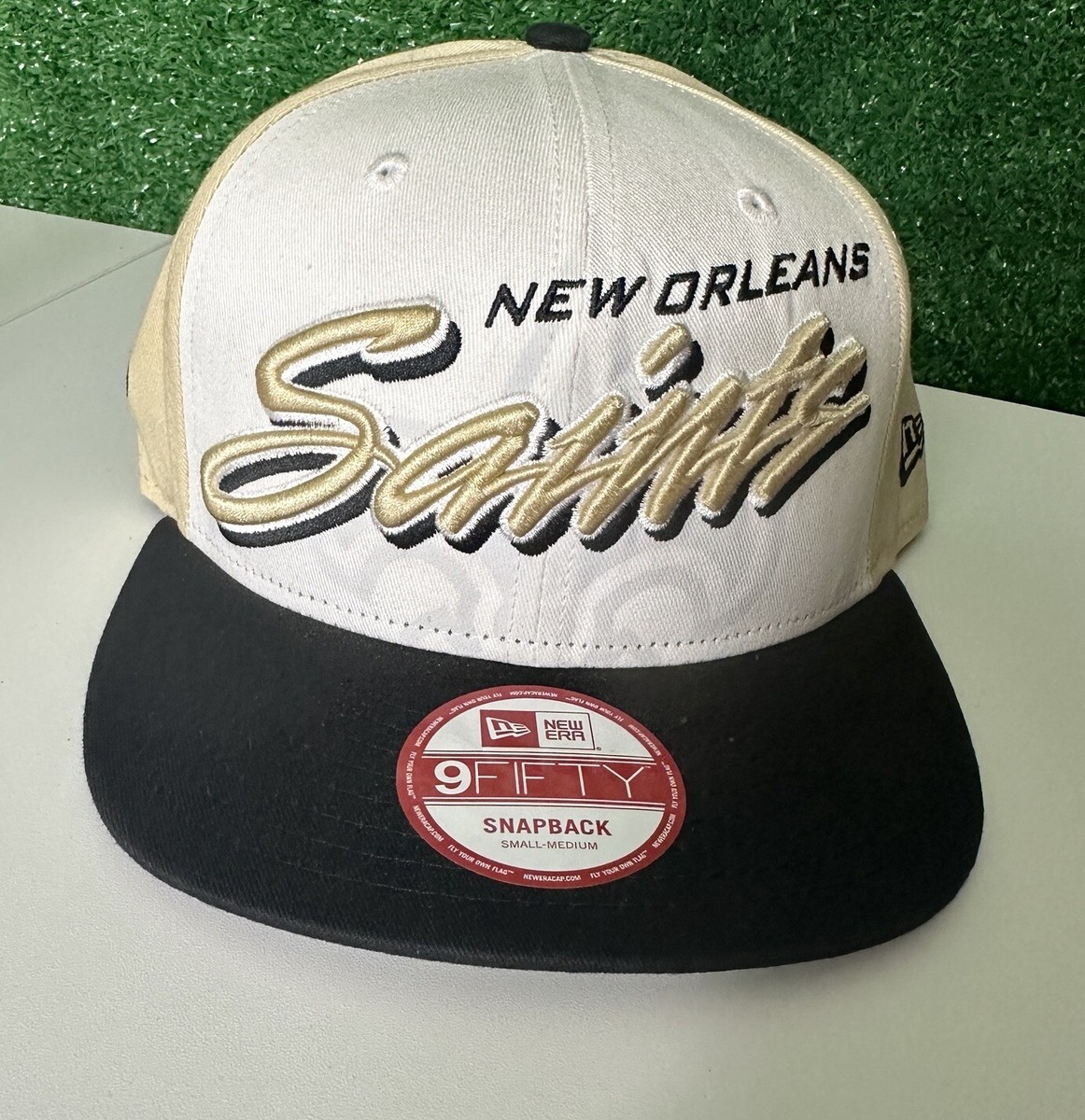 New Orleans Saints NEW ERA 9FIFTY SNAPBACK CAP HAT Small Medium Adjustable  NOLA