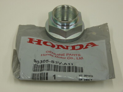 Genuine Honda Axle Nut 90305-S3V-A11 | eBay