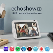 Echo Show 8 (2Nd Gen, 2021 Release) | HD Smart Display with Smart Home Connectiv