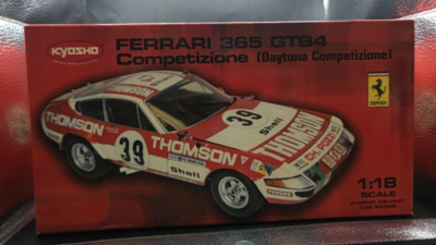 Kyosho Ferrari 365Gtb4 1/18 Minicar | eBay