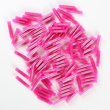 NEW Seamless Nylon Insulated Butt Connectors Red 22/18 Gauge 100pcs