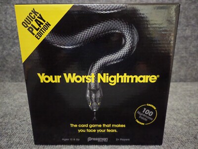 YOUR WORST NIGHTMARE The Card Game That Makes You Face Your Fears