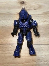 HALO MEGA BLOKS CONSTRUX Blue / PURPLE COVENANT ELITE ZEALOT MINI FIGURE CNH21