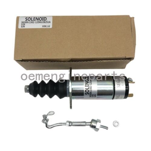 12V Fuel Stop Solenoid Valve Replacement For Woodward Onan DKD MDKD 307-2546-00 - Picture 3 of 6