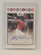 2023 TOPPS ARCHIVES WILL BRENNAN ROOKIE 2008 FAN FAVORITES AUTO #08FF-WB
