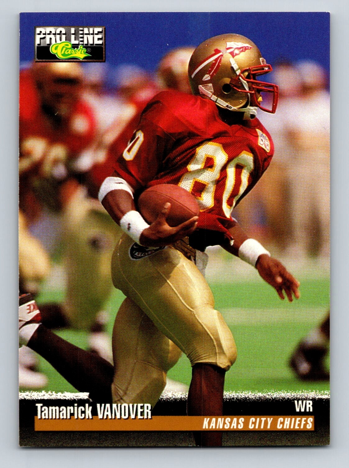 Tamarick Vanover 1995 Pro Line #60 Kansas City Chiefs