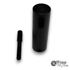 TECHNICS 1200 1210 MK2 - TORRETTA POP UP / BERSAGLIO E PERNO - NERO ANODIZZATO