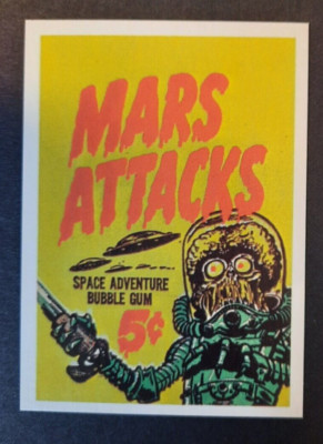 MARS ATTACKS Deluxe Trading Cards Promo Card #56 Topps 1994