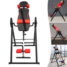 Inversion Table Back Therapy Fitness Pain Hang Gravity Relief Heavy Duty 330 lbs