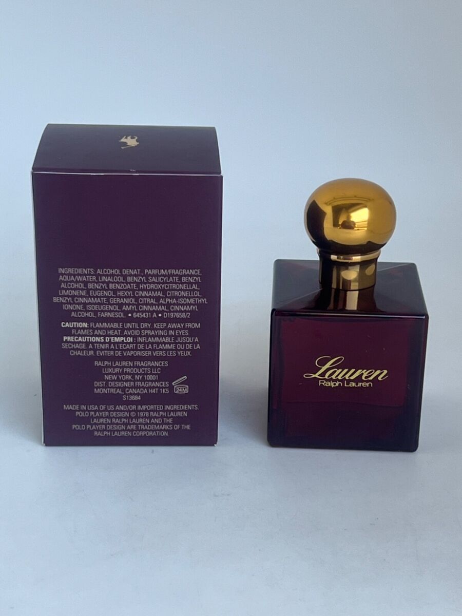 Lauren Perfume by Ralph Lauren, 4 oz EDT Spray for Women BRAND NEW IN BOX  SEALED