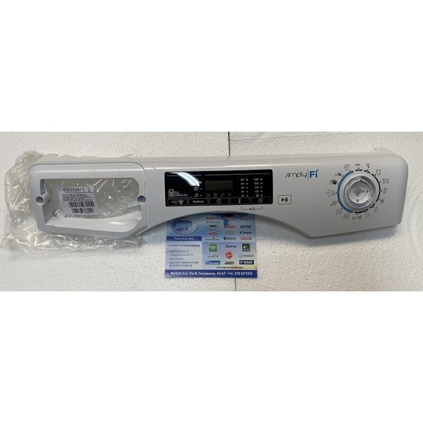 Armaturenbrett Bedienteil Control Panel Waschmaschine Candy Original 43033241-image