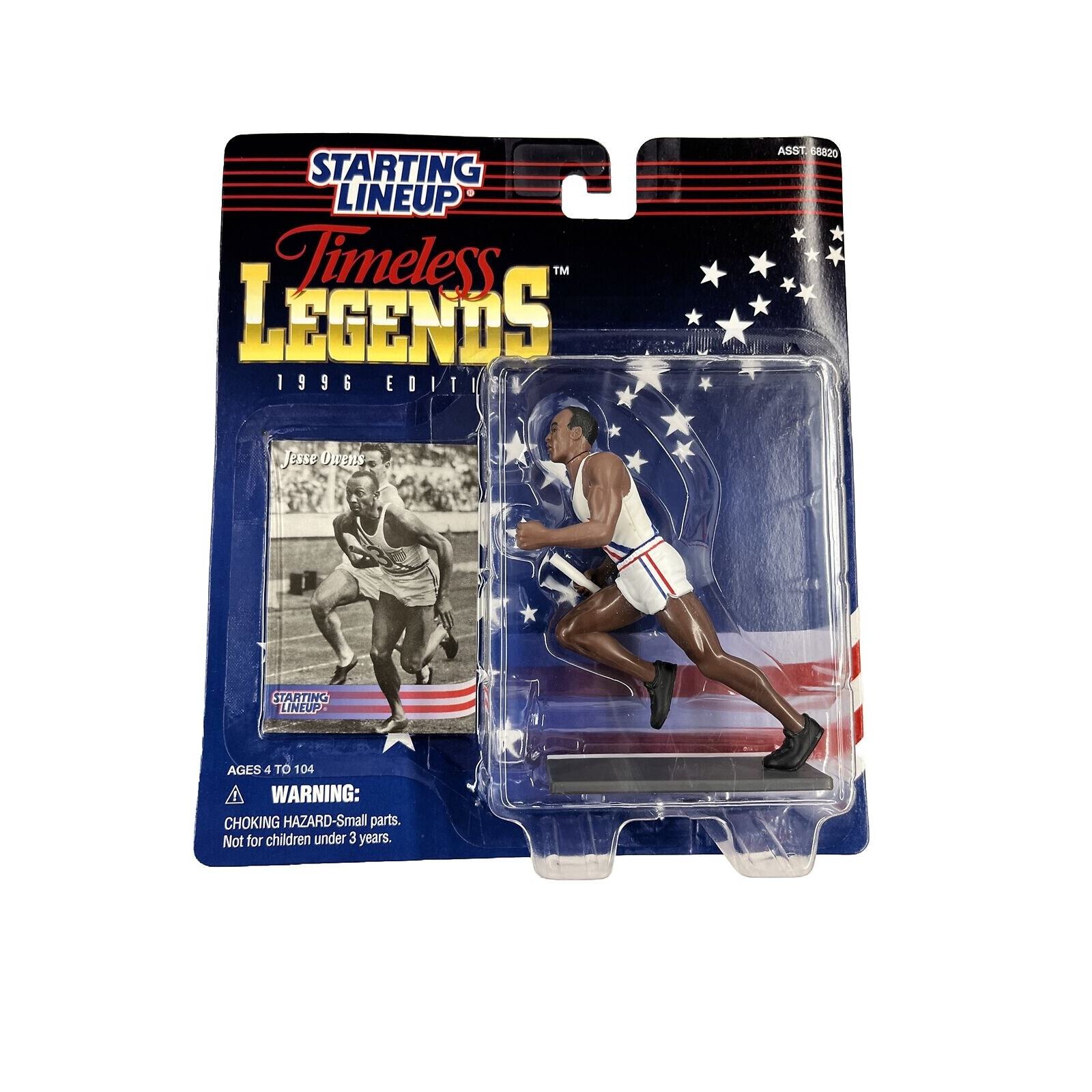 1996 Kenner Starting Lineup Jesse Owens Olympic Timeless Legends Track & Field