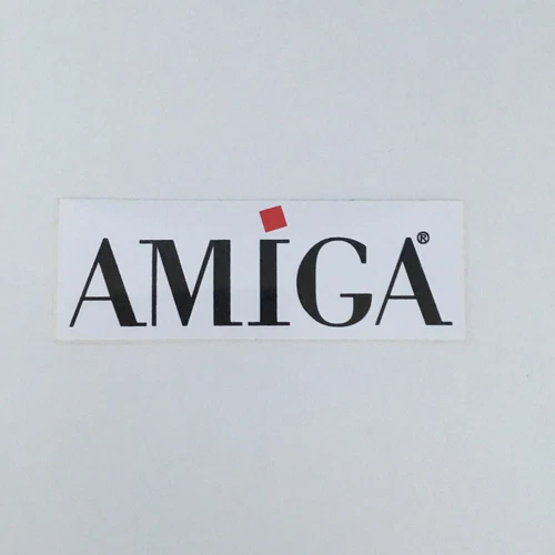 AMIGA Technologies logo Vinyl Sticker / Label