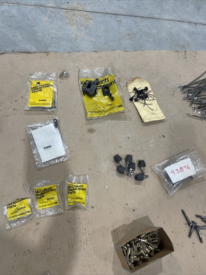 Vintage Lot McCulloch Chainsaw Parts eBay