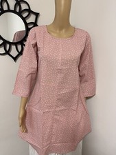 NEW CASUAL /SHIRT /BLOUSE /KURTI /KAMEEZ /KURTA /TUNIC TOP SMALL