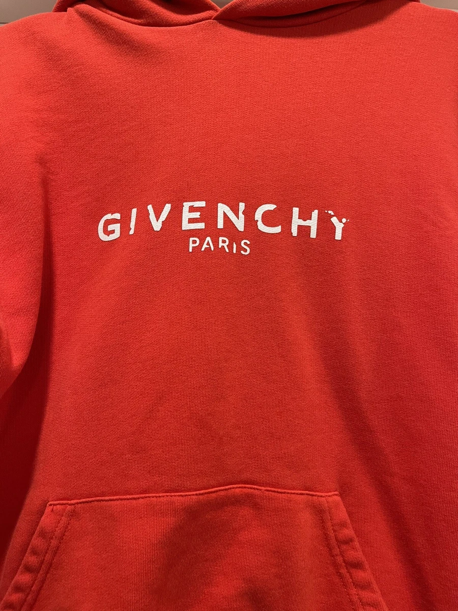 Givenchy paris top hoodie red