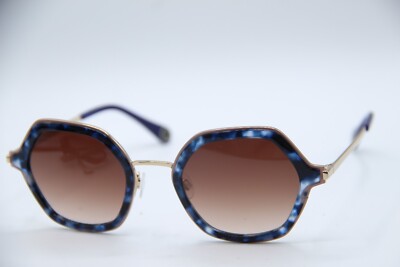 NEW WOOW SUPER LOOP 2 COL.0390 BLUE TORT GRADIENT AUTHENTIC SUNGLASSES 50-23
