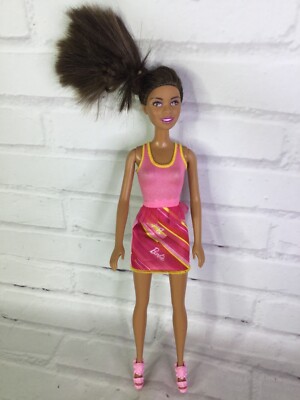 Mattel Barbie Friend African American Doll Brunette Brown Hair Pink Dress Shoes | eBay Mattel Barbie Friend African American Doll Brunette Brown Hair Pink Dress Shoes | eBay