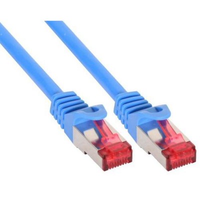 InLine Patchkabel TP Cat6 250MHz doppelt geschirmt/PiMf # 76415B