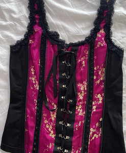 lena the plug anal gape Corset Garter Belt main image 0