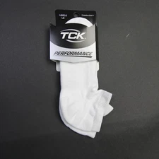 TCK TCK Performance Socks Men's White New with Tags