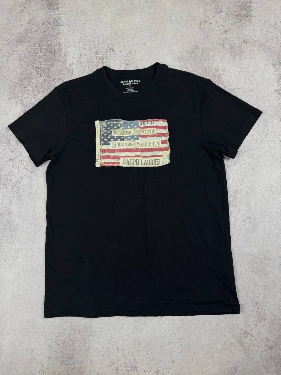 Denim & Supply Ralph Lauren Regular Size M Solid T-Shirts for Men