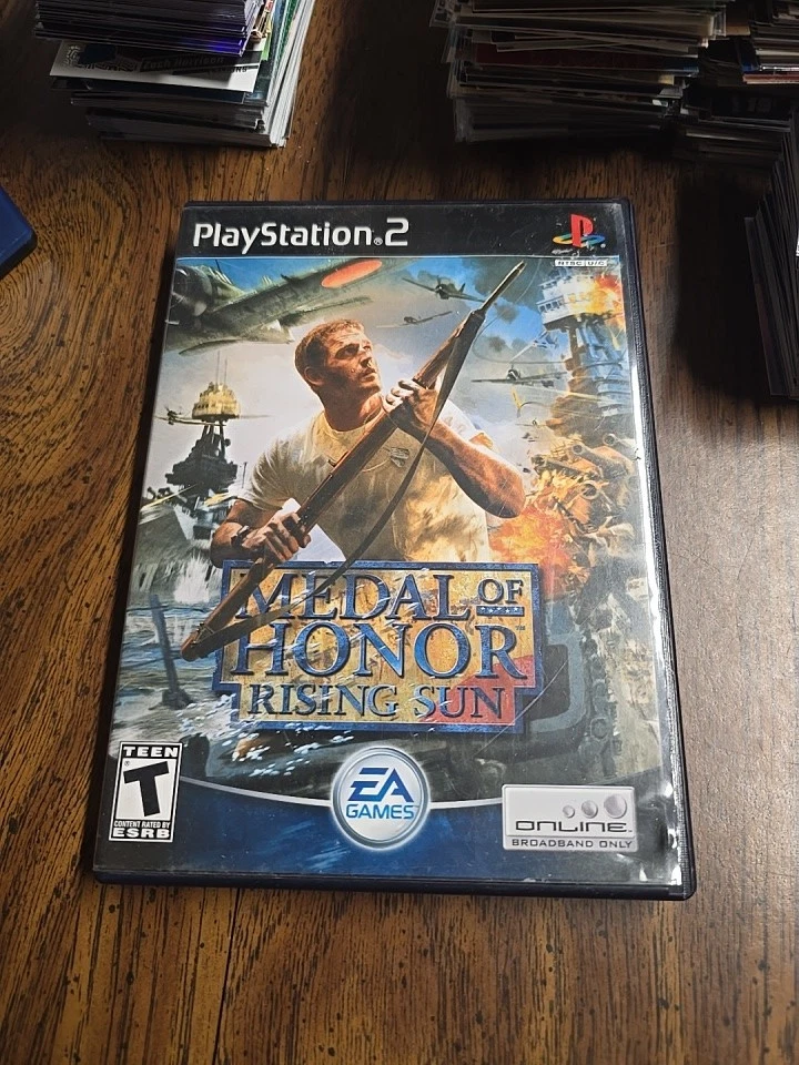 Medal of Honor: Rising Sun PS2 Complete In Box CIB (Sony PlayStation 2, 2003)