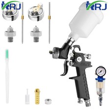 Hvlp Mini Paint Spray Gun 0.81.0mm W Regulator Sep For Car Painting Tools Hvlp Mini Paint Spray Gun 0.81.0mm W Regulator Sep For Car Painting Tools