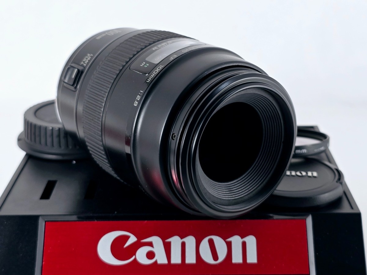 美品 Canon EF 100mm f2.8 Macro ATX-I-AFM100FFC-Tokina-100mm-