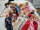 Lot Of 13 Vintage Barbie Dolls
